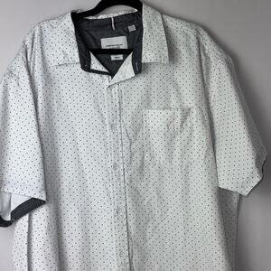 Paper Denim & Cloth Casual Button-Up Men's Short Sleeve Size 4X